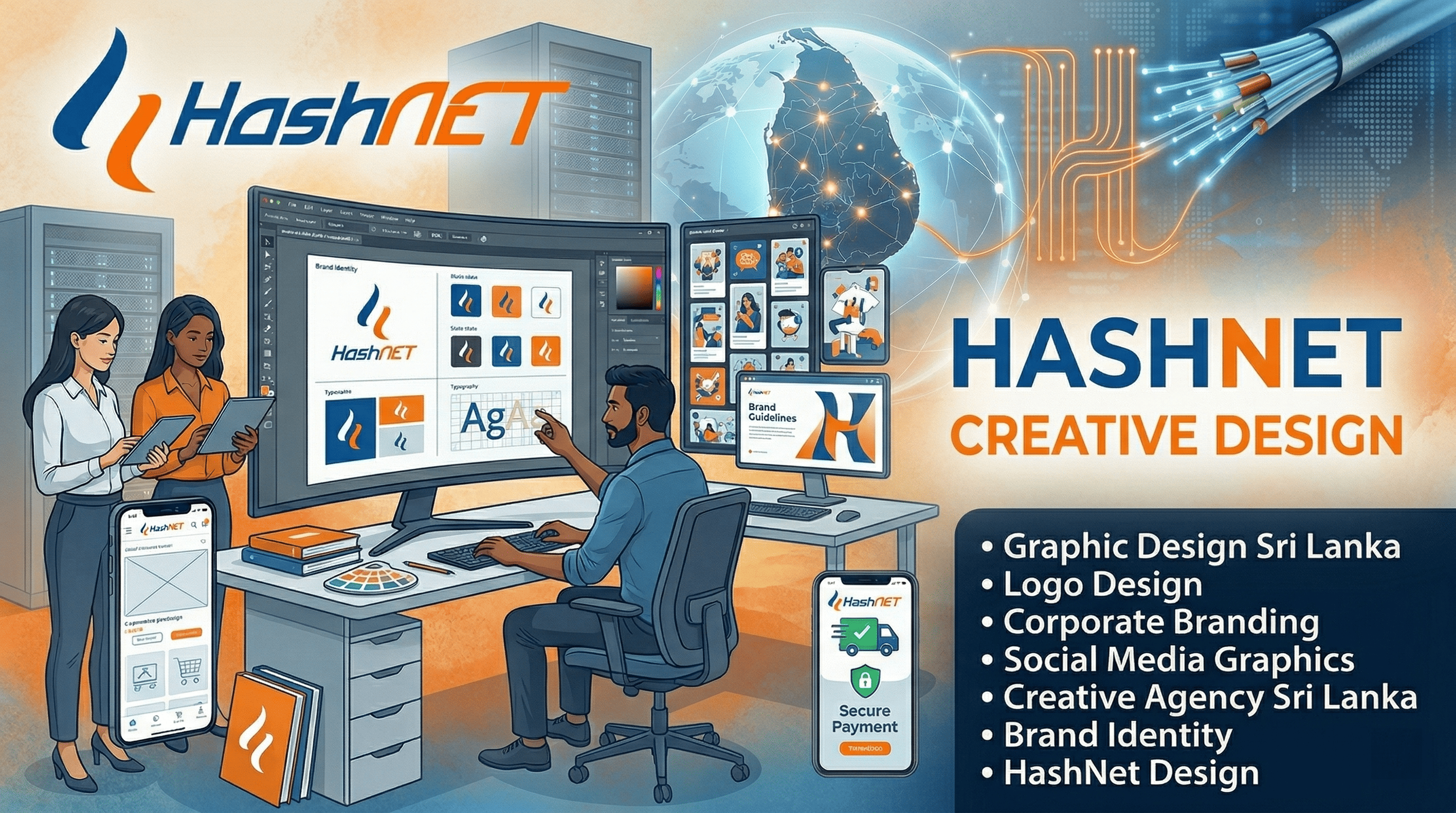 Hash Net Creative Graphic Design & Branding Sri Lanka | HashNET Solutions