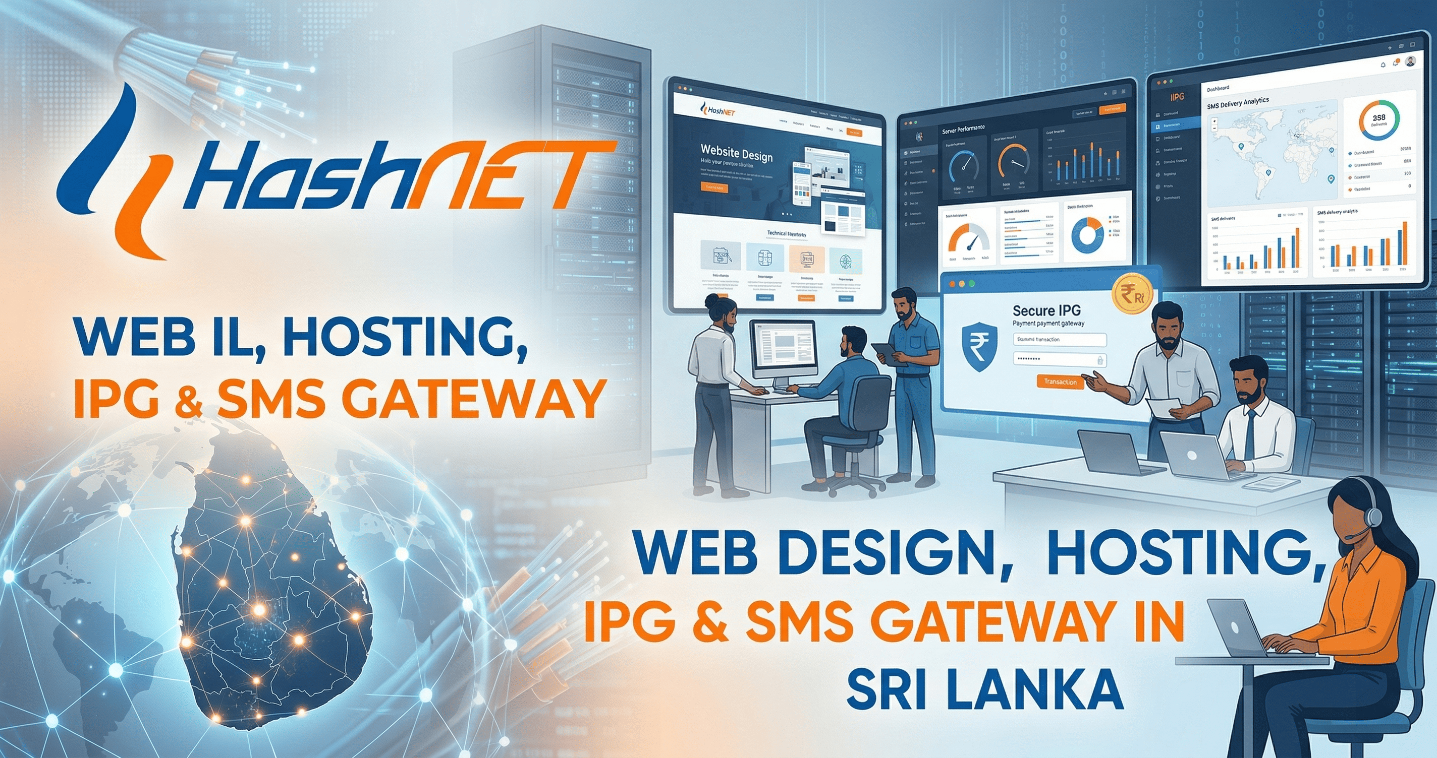 Hash Net HashNET Solutions | Web Design, Hosting, IPG & SMS Gateway in Sri Lanka